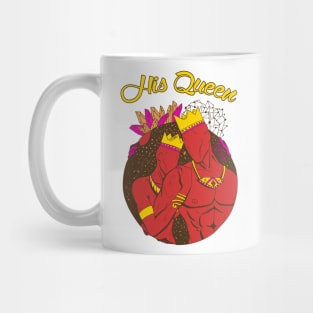 King and Queen Of The Stars - Red His Queen Mug